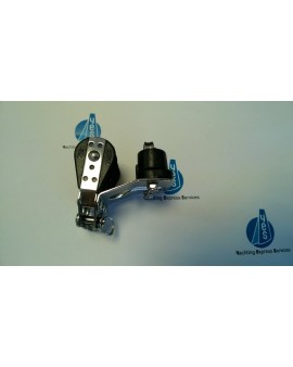 poulie triple avec taquet coinceur 22mm