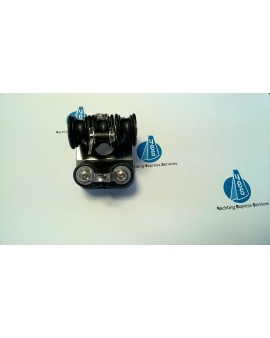 poulie triple avec taquet coinceur et ringot 22mm
