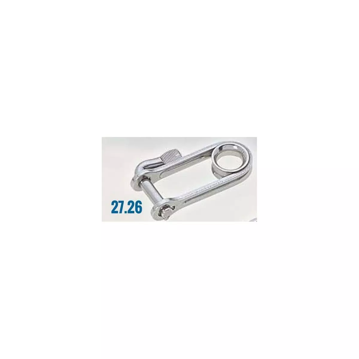 Manille 5mm avec anneau et axe imperdable