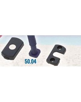 Articulation stick caoutchouc