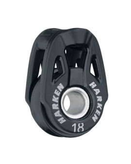 poulie carbo T2 à fixation lashing 18mm