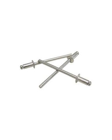 Rivet aluminium 4.8 mm