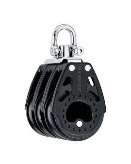 Poulie carbo triple 57mm emerillon