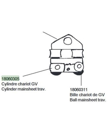 Chariot GV Hobie 18