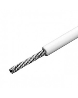 cable inox souple 1x19 gainé