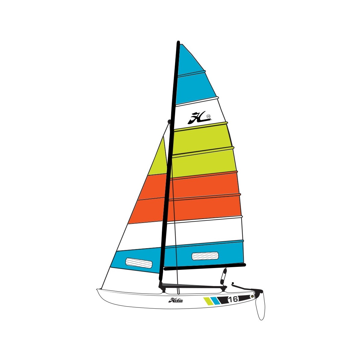 Grand Voile Hobie Cat 16 neuf