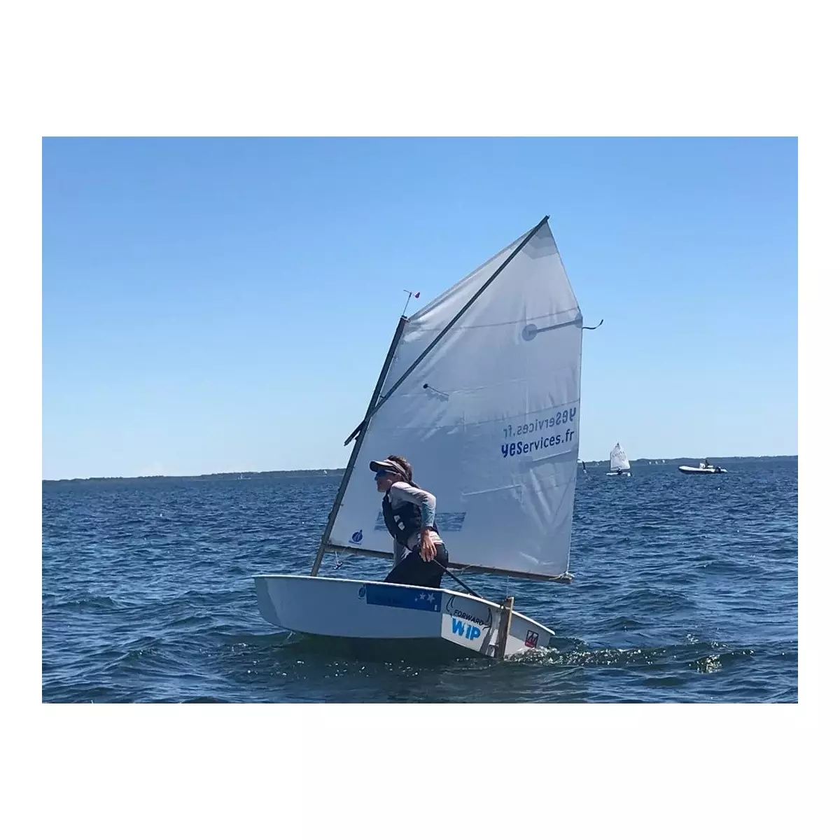 Voile Optimist Entrainement