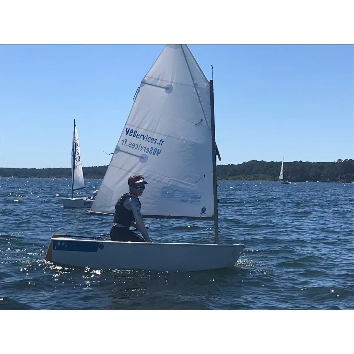 Voile Optimist Entrainement