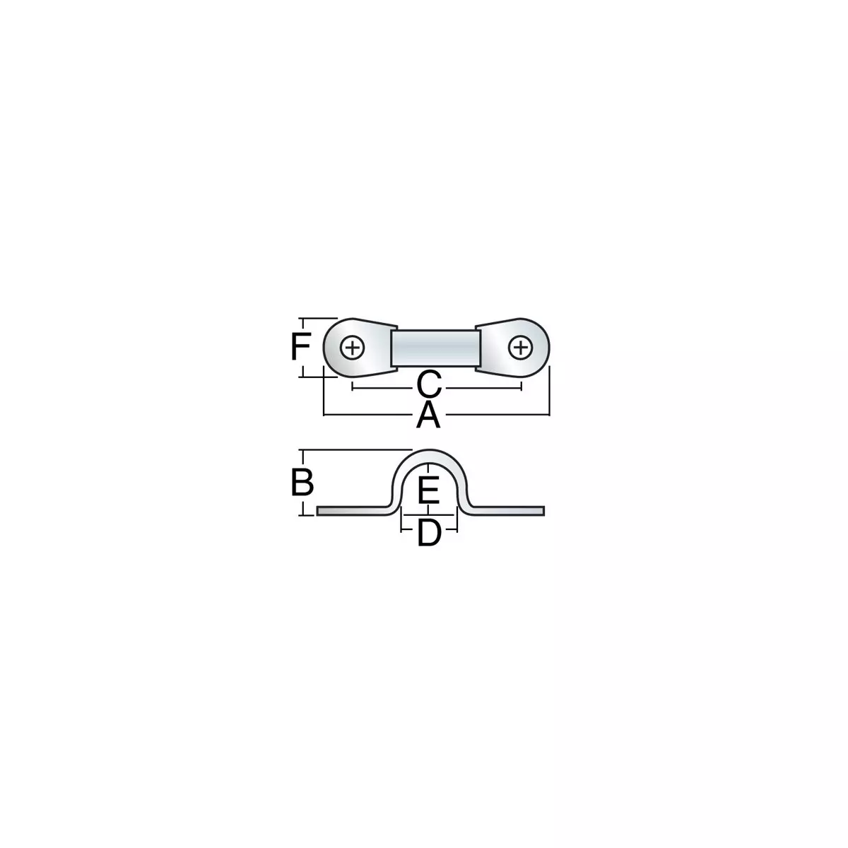 Pontet forgé 5mm