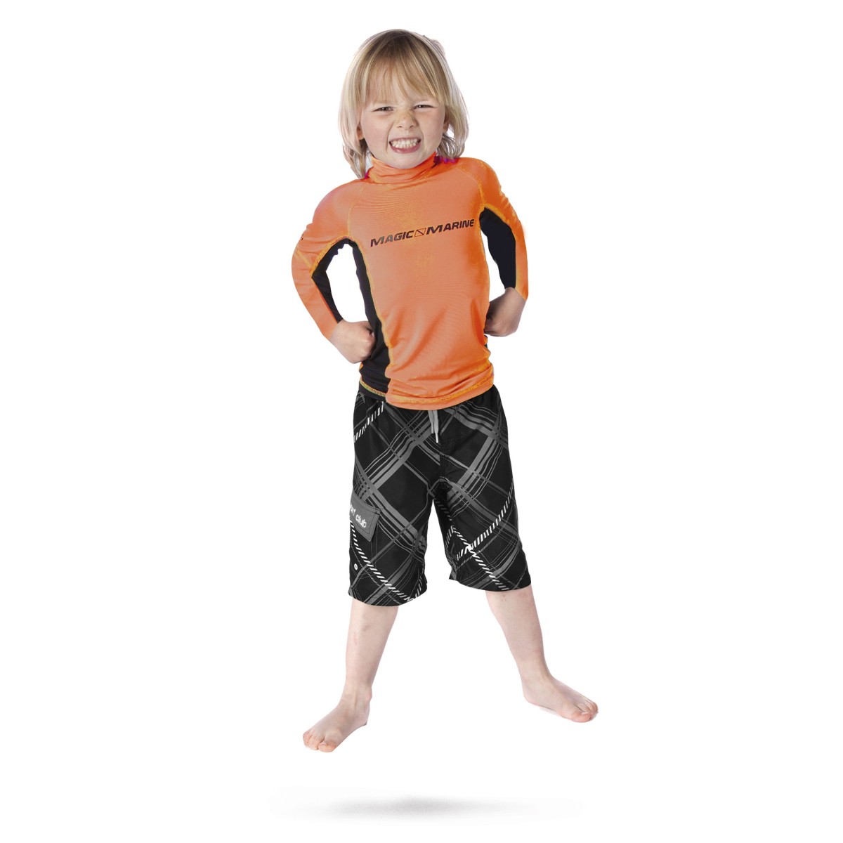 Lycra enfant orange