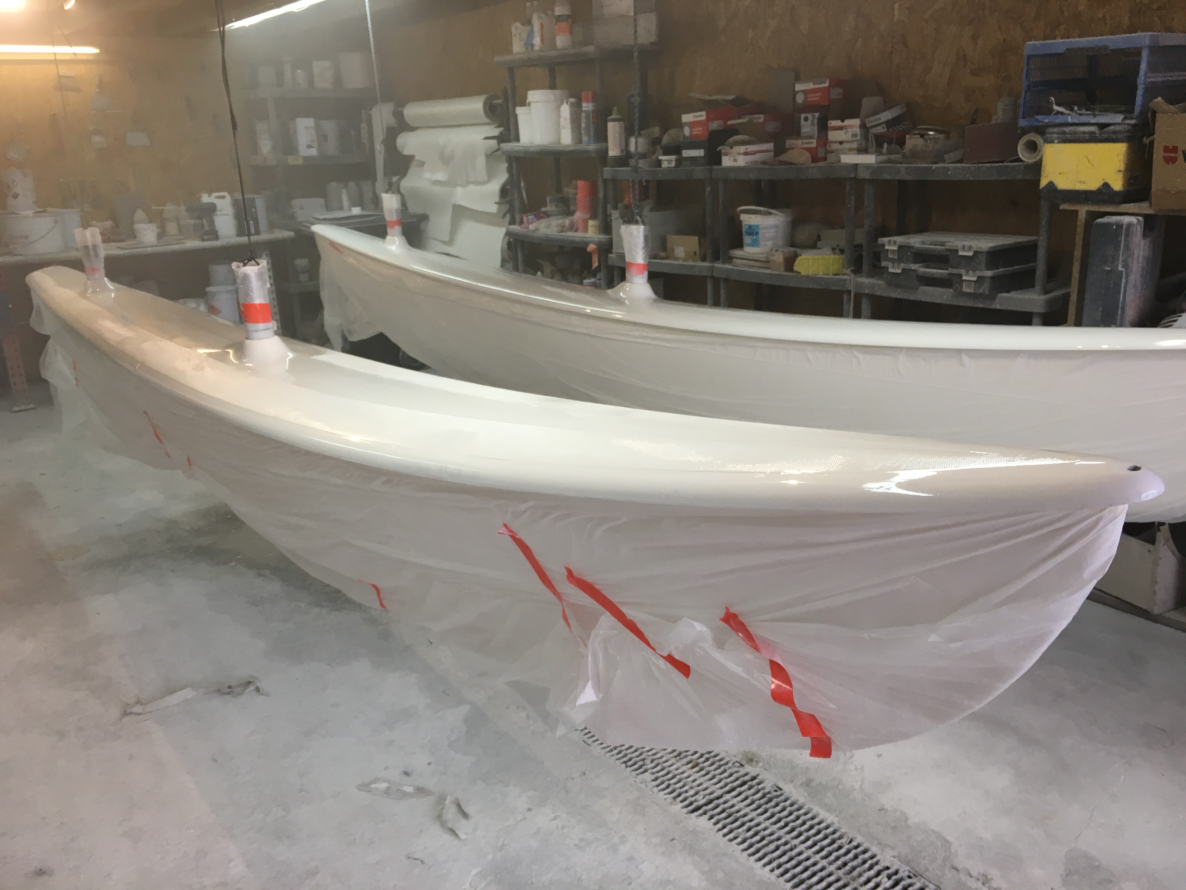 Restauration du pont de Hobie Cat 16